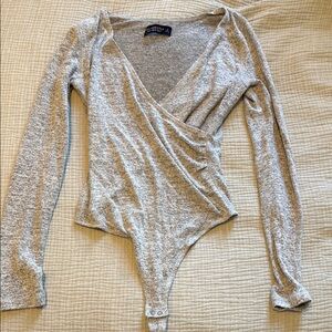 Abercrombie Long Sleeve Bodysuit